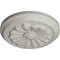 Ekena Millwork Olivia Ceiling Medallion (Fits Canopies up to 2 1/8"), Hand-Painted Pot of Cream, 7 7/8"OD x 1 1/8"P CM07OLPCF - alternate 3